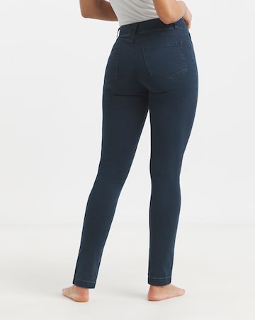 Simply Be Bella Dark Indigo Pull On Slim Leg Jeggings