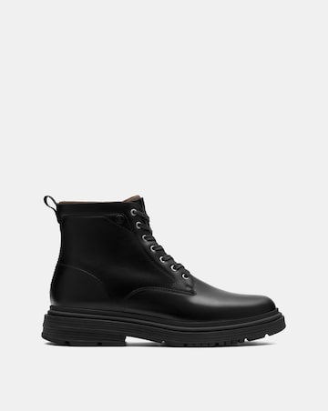 Clarks Badbury Hi Wp Boots - Black Leather