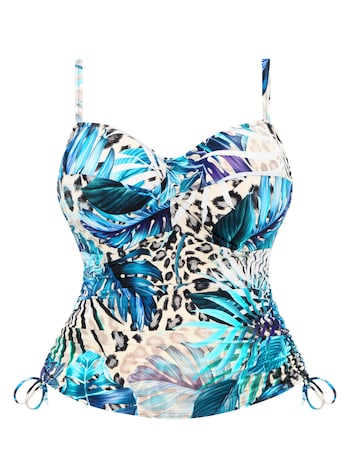 Fantasie Kabini Oasis Twist Front Wired Tankini Top