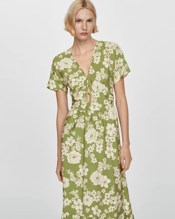 Mango Coloma Floral Maxi Dress