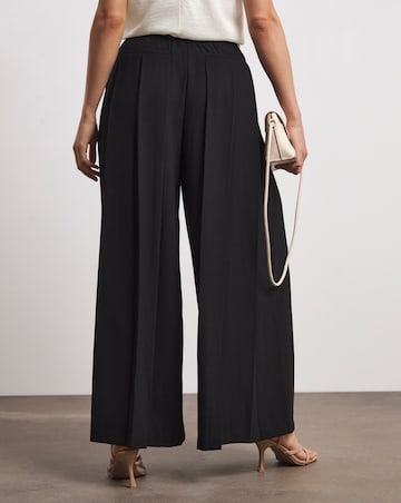 Joanna Hope Pleated Wide Leg Trousers