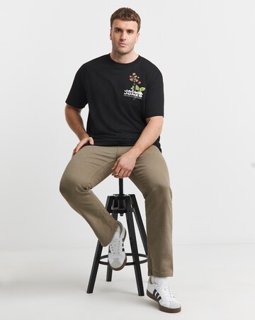 Jack & Jones Newton Crew Neck T-Shirt - Black