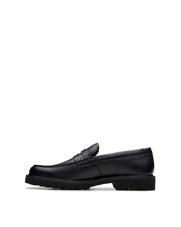 Clarks Berwick Leather Loafer - Black