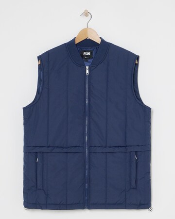 Navy Padded Gilet