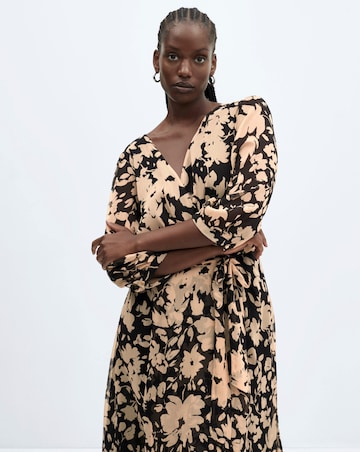 Mango Printed Midaxi Dress