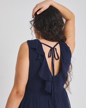 Little Mistress Split Detail Occasion Maxi Dress