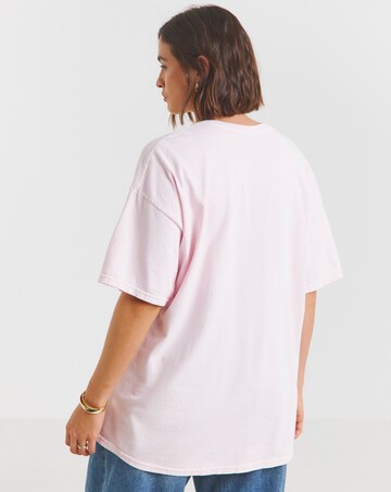 Baby Pink Marilyn Monroe License T-Shirt