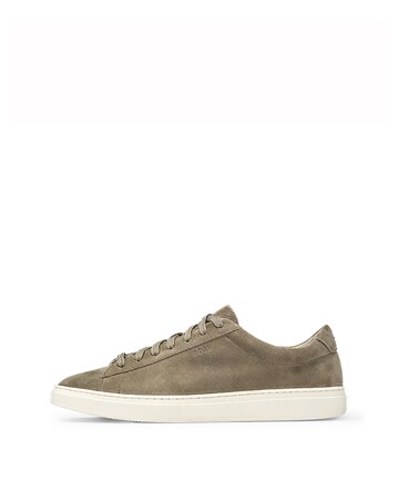 BOSS Kieran Suede Trainer - Khaki