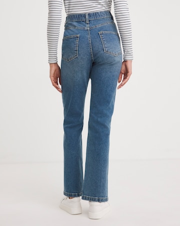 24/7 Mid Blue Straight Leg Jean
