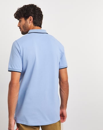 Voi Tipped Collar Long Length Polo