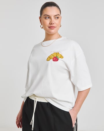 Breakfast in Bed Graphic T-Shirt