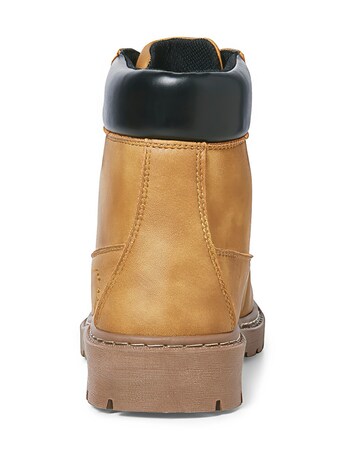 Jack & Jones Ainsworth PU Boots - Tan