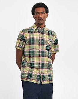 Short Sleeve Oxford Check Shirt