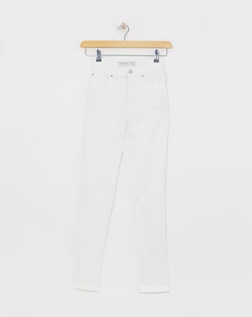 24/7 White Slim Leg Jeans