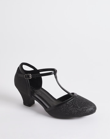 Athens T Bar Shoe - Wide Fit (E)
