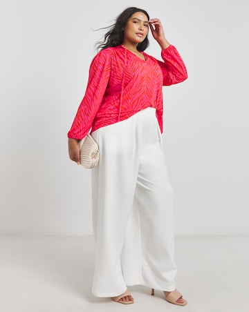 Animal Print Luxe Jersey Top