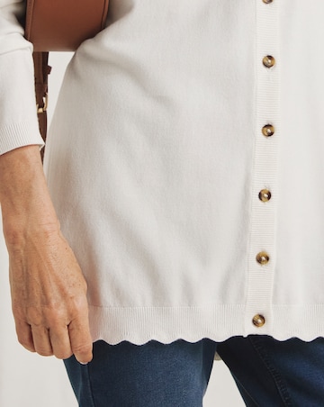 Julipa Longline Button Down Cardigan