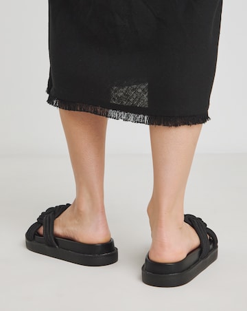 Nevada Woven Sliders - Extra Wide Fit (EEE)
