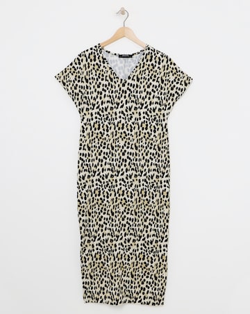 Great Value Soft Touch Midi T-Shirt Dress