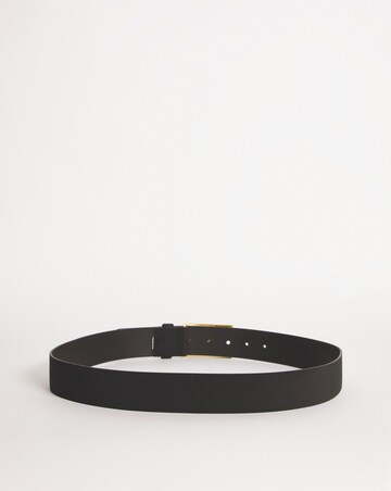 BOSS Leather Casual Plaque Belt