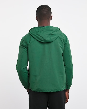 Hooded Lightweight Green Jacket