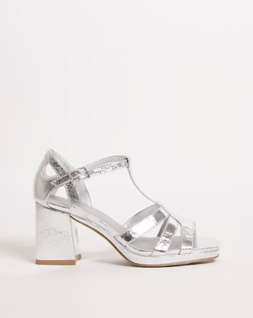 Joanna Hope T Bar Platform Sandal E Fit