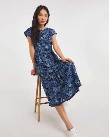 Julipa Twist Back Pure Cotton Dress