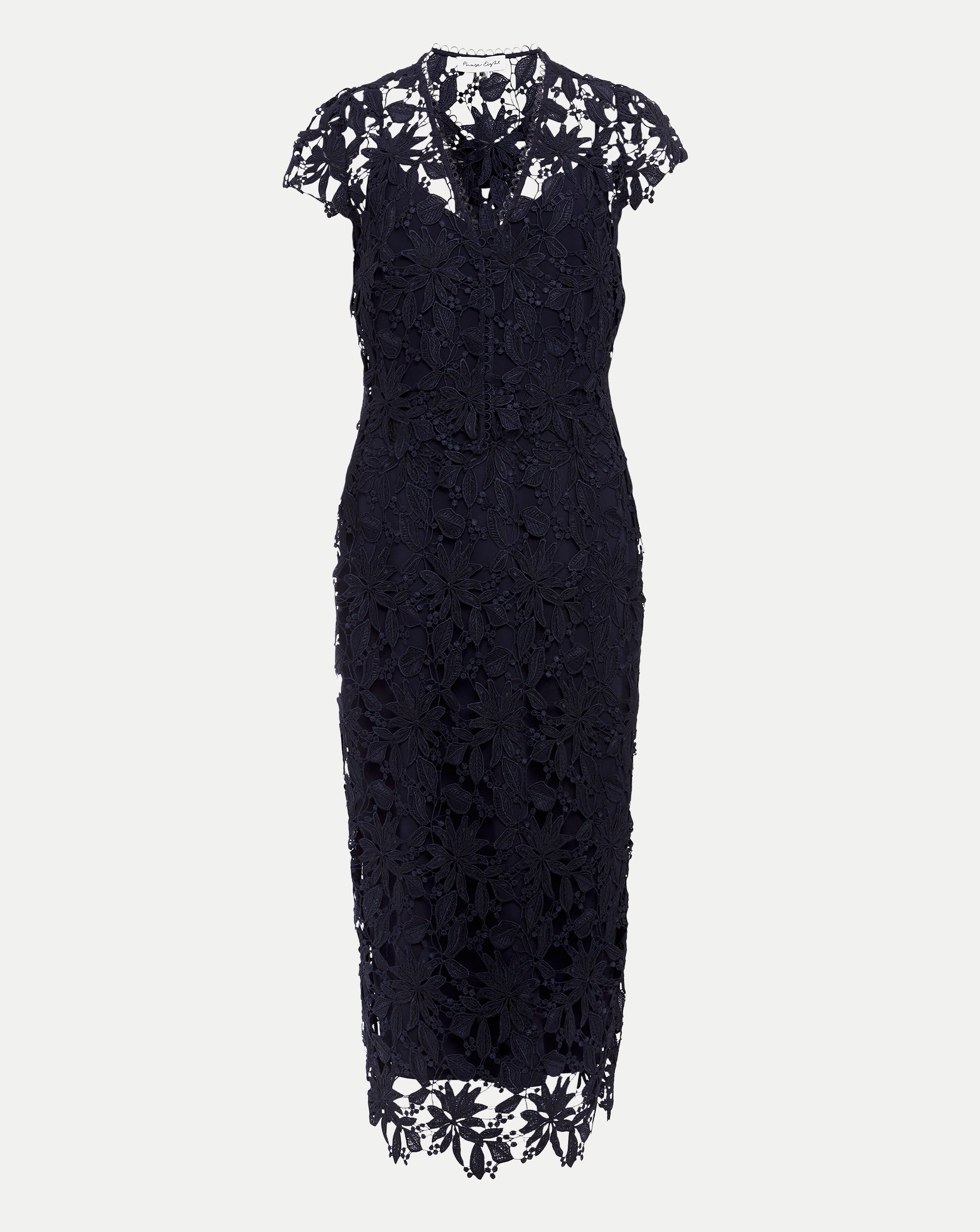 安心追跡付【Phase Eight】Meghan レースダブルレイヤードレス Meghan Lace Double Layer Dress | Phase Eight UK |