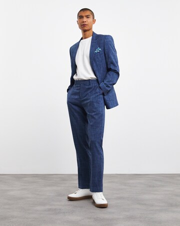 Textured Regular Fit Suit Jacket