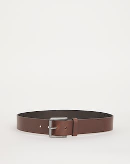 BOSS Dark Brown Leather Belt