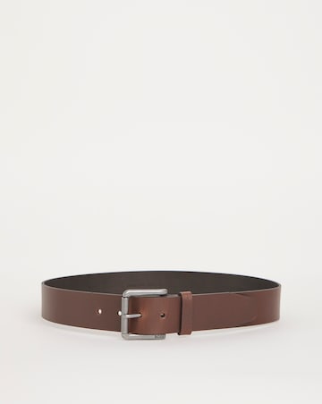 BOSS Dark Brown Leather Belt
