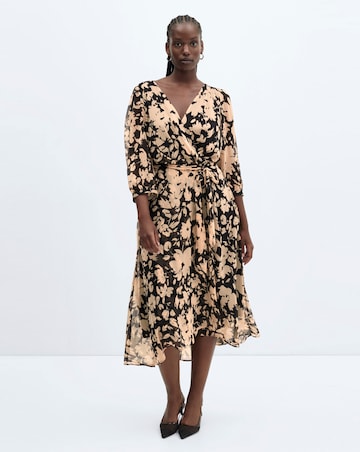Mango Printed Midaxi Dress