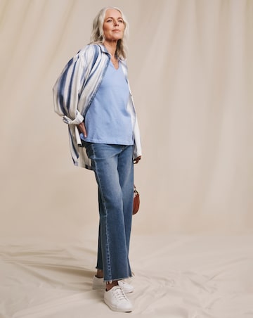 Julipa Shirred Shoulder T-Shirt