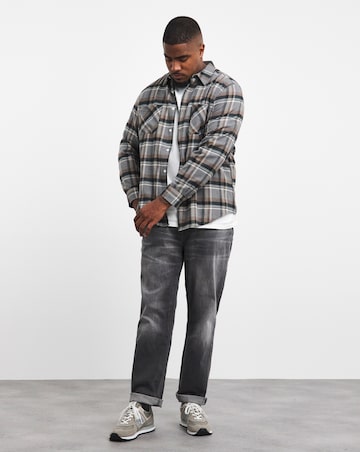 Premium Grey Wash Loose Fit Jean