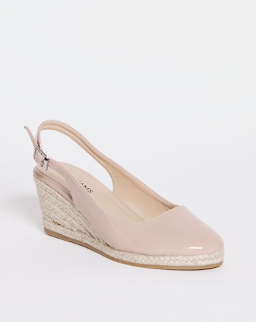 Slingback Espadrille EEE Fit