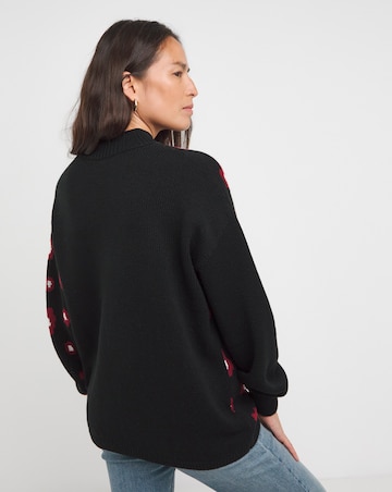 Joe Browns Mix Print Animal Jumper