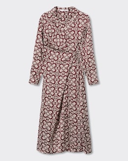 Mango Flowy Printed Dress