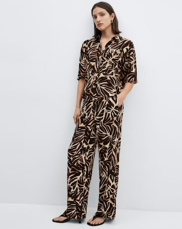 Mango Claudie Printed Trouser