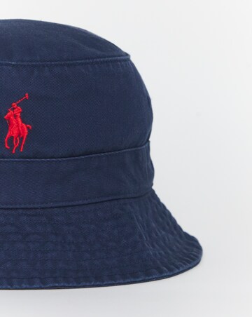 Polo Ralph Lauren Twill Pony Bucket Hat - Navy