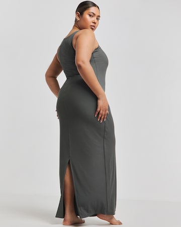 TALA 365 Sculpting Lounge Square Neck Maxi Dress