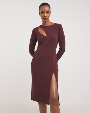 Marilyn Scuba Cut Out Dress