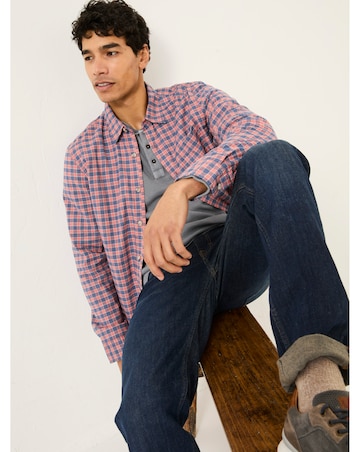 Fatface Sandy Check Shirt - Dusky Pink