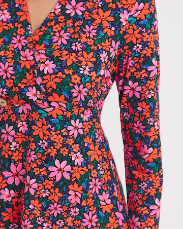 Joe Browns Floral Button Detail Jersey Tunic