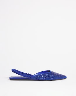 Lyon Embellished Flat Shoes - Extra Wide Fit (EEE)