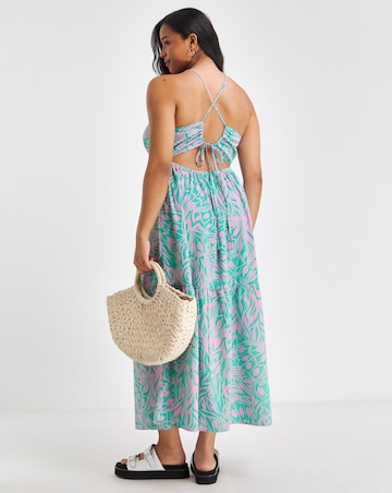 Butterfly Maxi Beach Dress