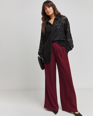 Sequin Lace Shirt