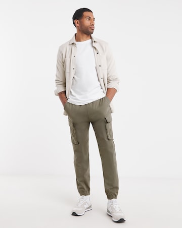 Elasticated Waist Cuffed Cargo