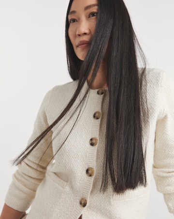 Button Down Heavyweight Cardigan