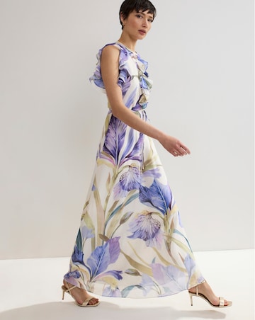 Phase Eight Rachel Printed Texture Maxi Dress