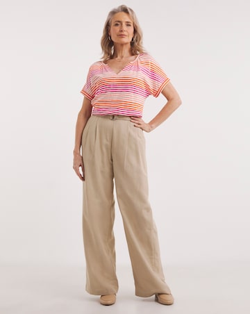 Julipa Notch Neck T-Shirt